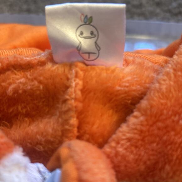 Toddler Zip Up Halloween Fox Bodysuit Costume with Hood Size 2-5 Months - Picture 6 of 7